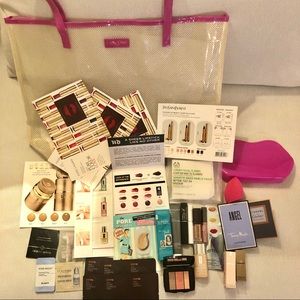 Luxury Cosmetic and Skin Care Sample Bag